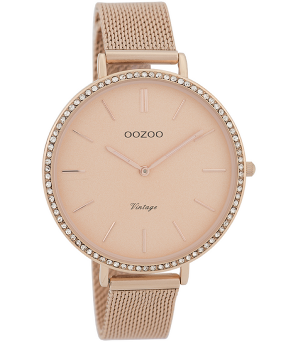 Oozoo Vintage Horloge-C9398 rose (40mm)