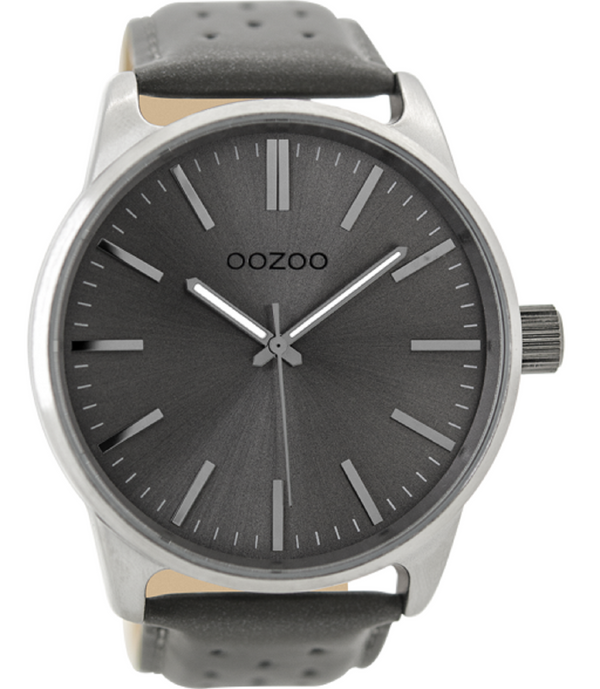 Oozoo Heren Horloge-C9423 grijs (48mm)