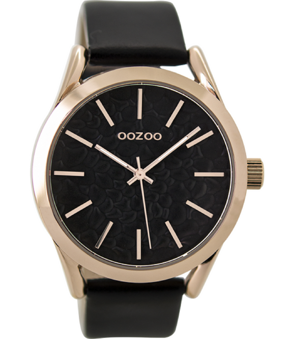 Oozoo Ladies Watch-C9474 black (44mm)