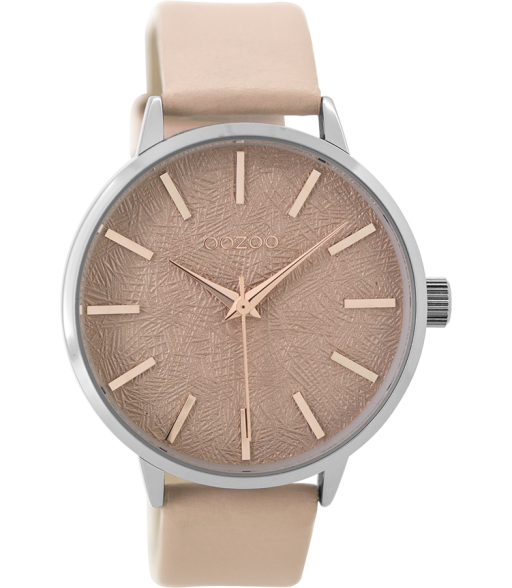 Oozoo Dames Horloge-C9496 roze (42mm)