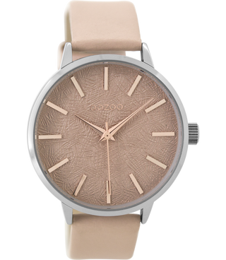 Oozoo Dames Horloge-C9496 roze (42mm)