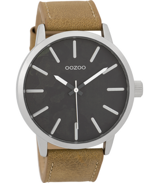 Oozoo Herrenuhr-C9600 beige (45mm)