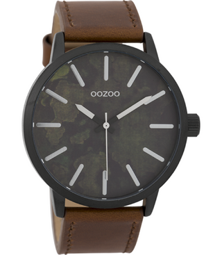 Oozoo Men's Watch-C9601 brown (45mm)