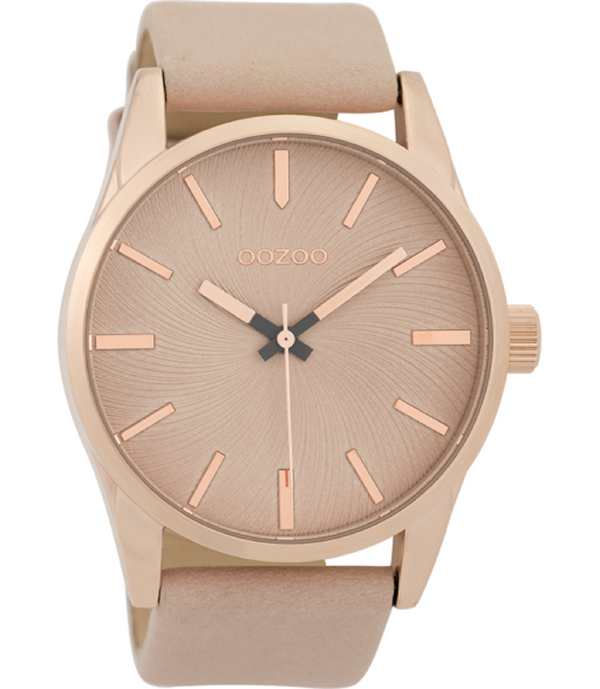 Oozoo dames Horloge-C9626 roze (45mm)