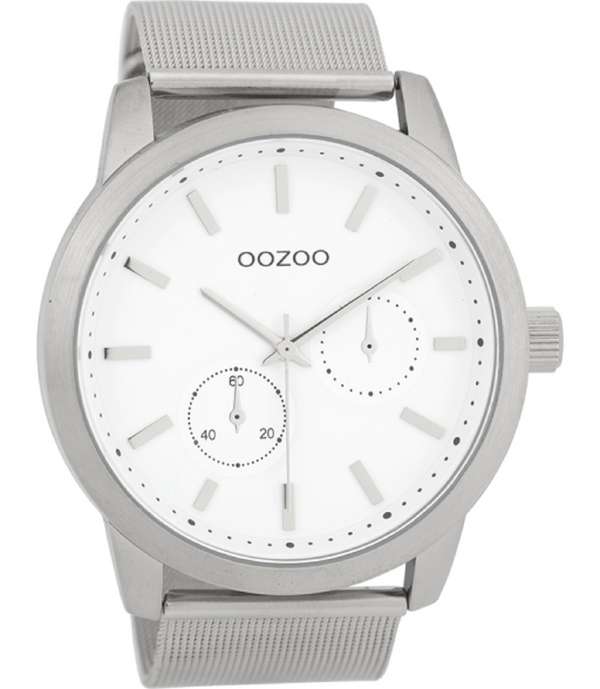 Oozoo Dames Horloge-C9661 zilver (48mm)