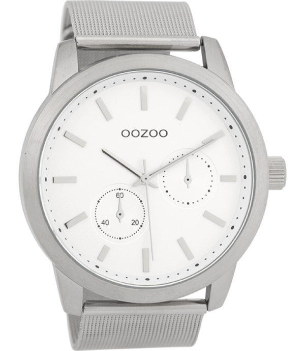 Oozoo Ladies Watch-C9663 silver (48mm)