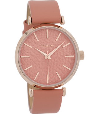 Oozoo Dames Horloge-C9667 roze (40mm)