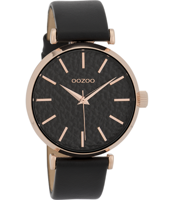 Oozoo Dames Horloge-C9669 zwart (40mm)