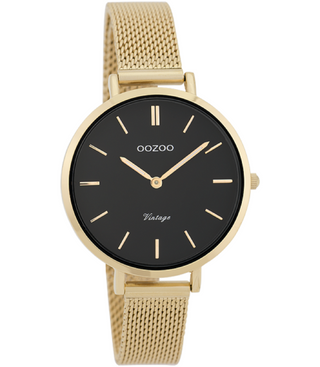 Oozoo Vintage Watch-C9829 Gold (34mm)