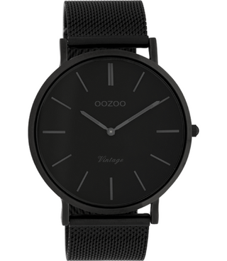Oozoo Ladies watch-C9932 black (44mm)