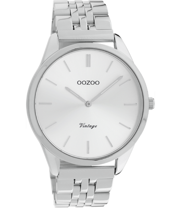 Oozoo Dames horloge-C9981 zilver (38mm)