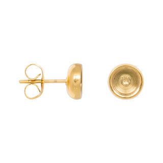 Koop gold iXXXi Jewelry Stud Earring Top Base Part (5MM)