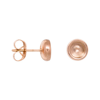 Koop rose iXXXi Jewelry Stud Earring Top Base Part (5MM)