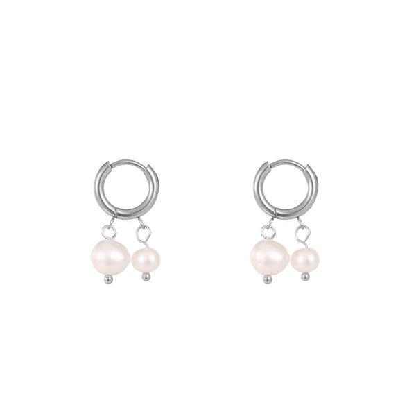Go Dutch Label Earrings 2 pearls