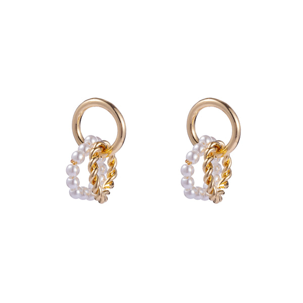 Go Dutch Label Earrings rings pearls