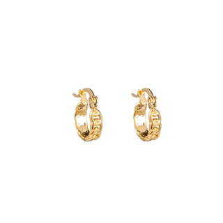 Kaufen gold Halskette mit Ohrringen von Go Dutch Label
