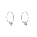 Go Dutch Label Oval earrings with hoop