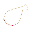 Go Dutch Label Necklace link and colored stones