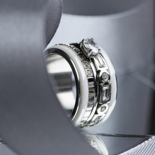 iXXXi Basic ring silver 14mm (16-21MM)