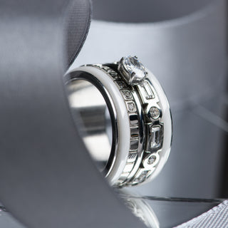 iXXXi  Zilver white and shiny 14mm (16-21MM)