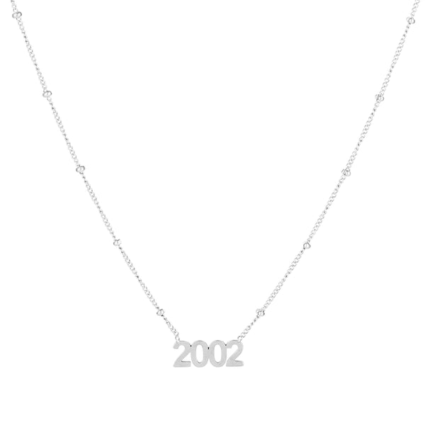 Necklace year silver