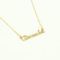 Necklace month gold