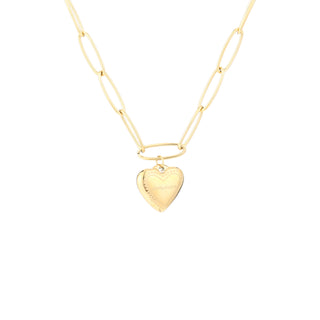 Koop gold Michelle Bijoux Heart necklace amour