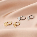 Michelle Bijoux Earrings heart rays