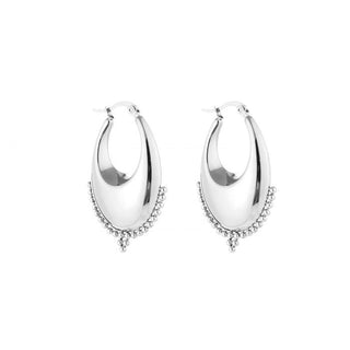 Michelle Bijoux earring oval drops