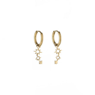 Koop gold Michelle Bijoux earring stars