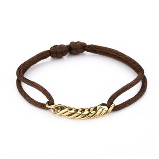 Koop brown Michelle Bijoux bracelet chain