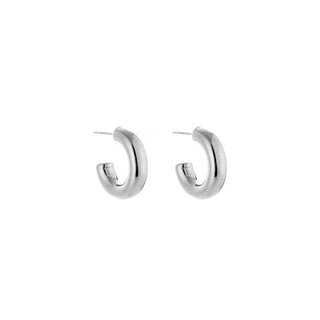 Koop silver Michelle Bijoux Earrings hoop