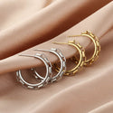 Michelle Bijoux Earrings chain hoop