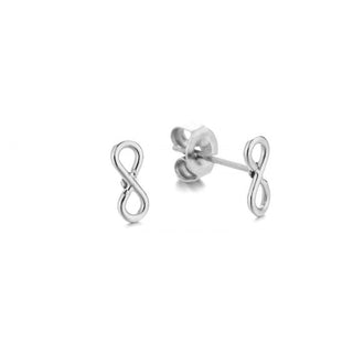 Koop silver Michelle Bijoux Ear Stud Infinity