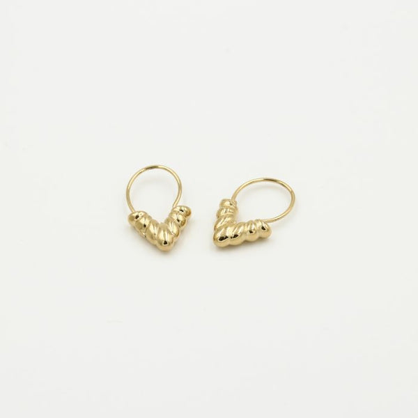 Michelle Bijoux Earrings 'V' Pattern