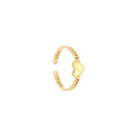 Michelle Bijoux Ring Chain Heart (One Size)