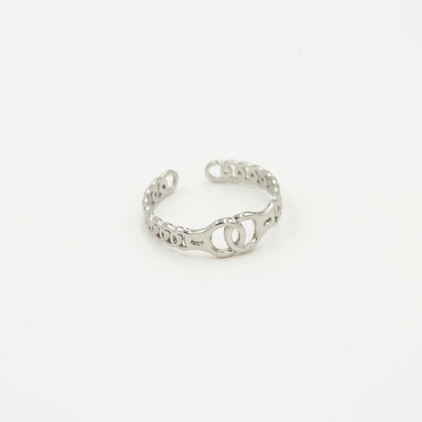 Michelle Bijoux Ring Infinity Halskette (Einheitsgröße)