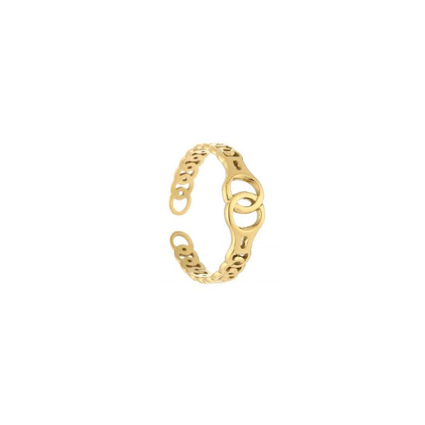Michelle Bijoux Ring Infinity Ketting (One Size)