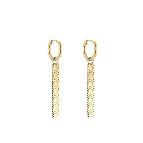 Michelle Bijoux Earring Snake Necklace