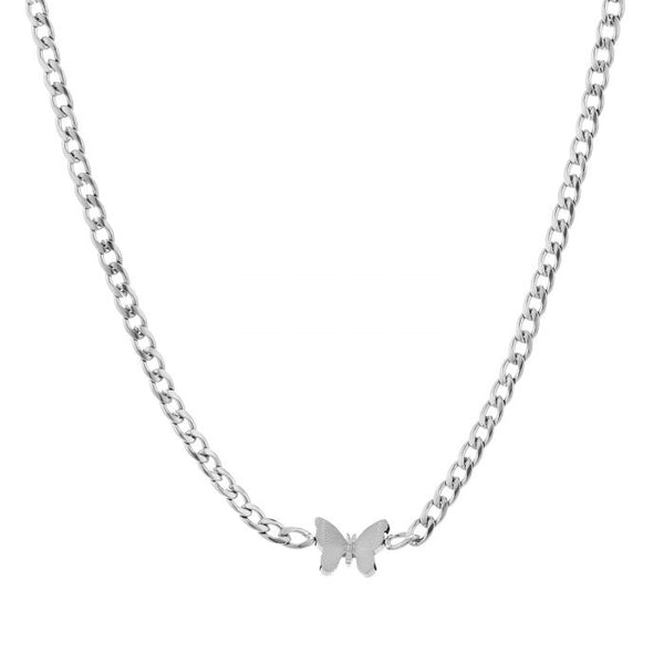 Michelle Bijoux Necklace butterfly link