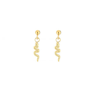 Koop gold Michelle Bijoux Earring Snake
