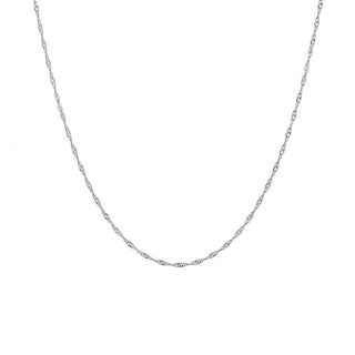 Koop silver Michelle Bijoux Necklace Twisted Thin