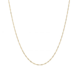 Koop gold Michelle Bijoux Necklace Twisted Thin