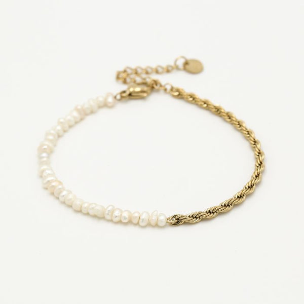 Michelle Bijoux Bracelet Pearls Necklace