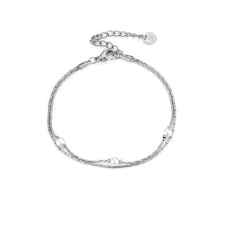 Michelle Bijoux Bracelet Pearls 2 Necklaces