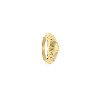 Koop gold Michelle Bijoux Ring decorated heart Silver