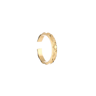 Kopen goud Michelle Bijoux Ring Patroon Coco (One Size)