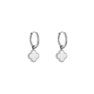 Koop silver Michelle Bijoux Earring Clover