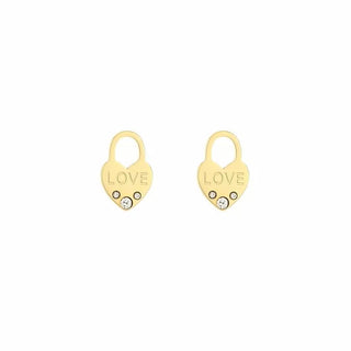 Michelle Bijoux Ear Studs Slot Love