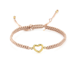 Koop brown Michelle Bijoux Bracelet Gold Heart various colors